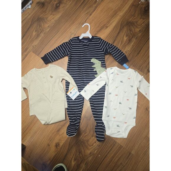 Carter's Other - Carters Baby Boys Bundle 12 Months 4 Pieces One Piece Shirt Pants Set